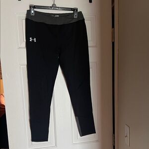 Under Armour Black and Gray Athletic Leggings